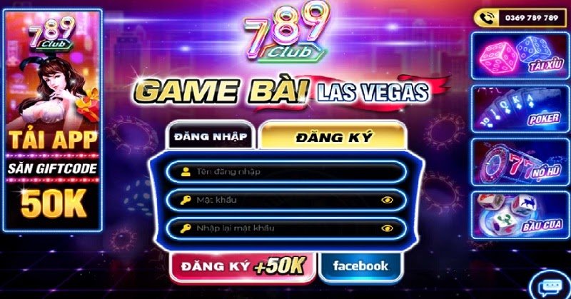 Đăng ký 789 Club