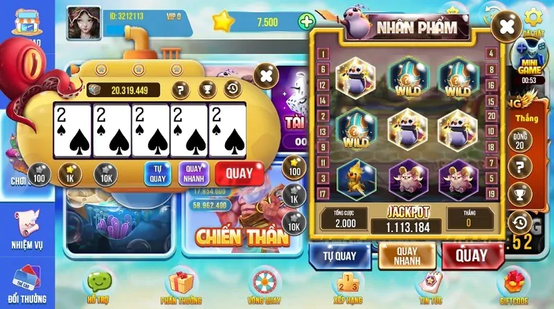 Slot game Bắn Cá 5 Sao