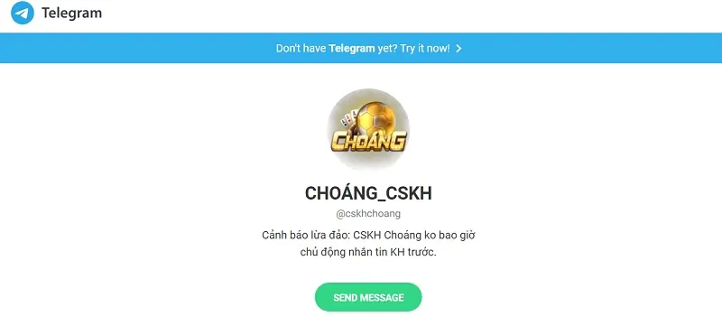 Chăm sóc khách hàng Choang Vip