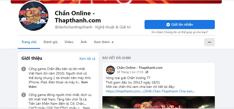 Fanpage ThapThanh